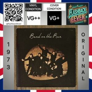 PAUL McCARTNEY AND WINGS•Band on the Run•1973 US•(#S0-3415)•Winchester Pressing